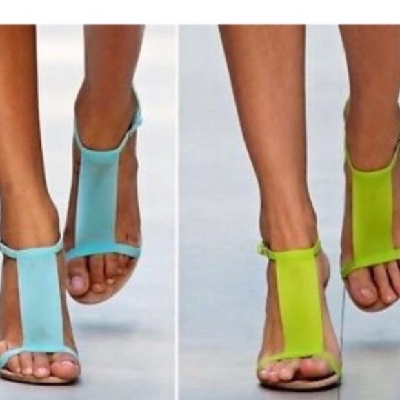 Burberry Shoes - Burberry Prorsum Taylor Mint Sandal